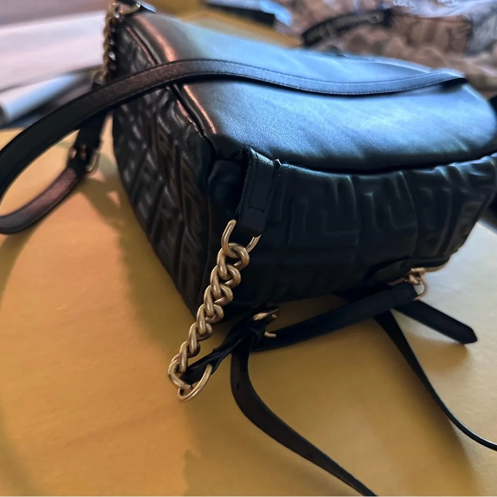 FF Quilted Mini Leather Backpack